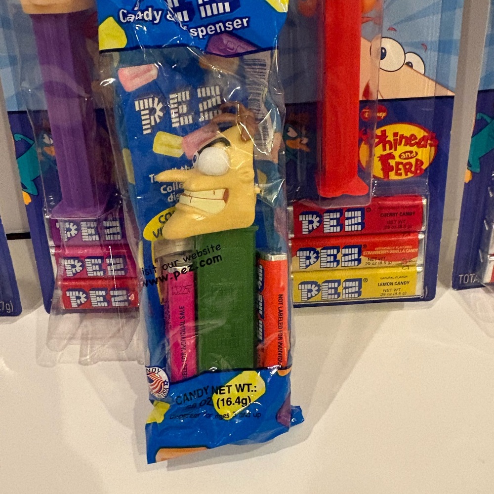 Brand New Disney Phineas and Ferb Pez Dispenser Lot of 5 - Picture 11 of 12